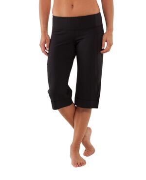 Lululemon Athletica Black Clam Digger II Cropped Pants